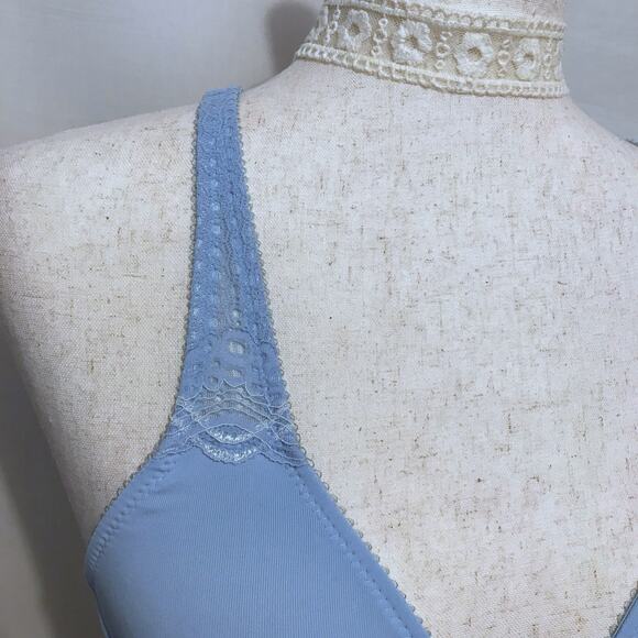 Wacoal NWT Blue Front Close Bra Women 34B - Picture 3 of 12